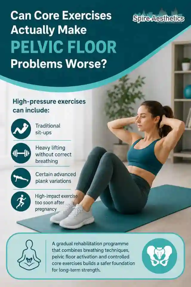 Can Strengthening Your Core Alone Actually Make Pelvic Floor Problems Worse Benson?